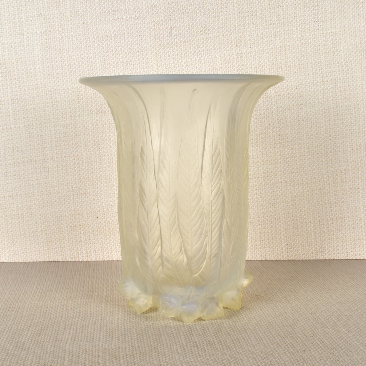 R. Lalique "Eucalyptus" Vase