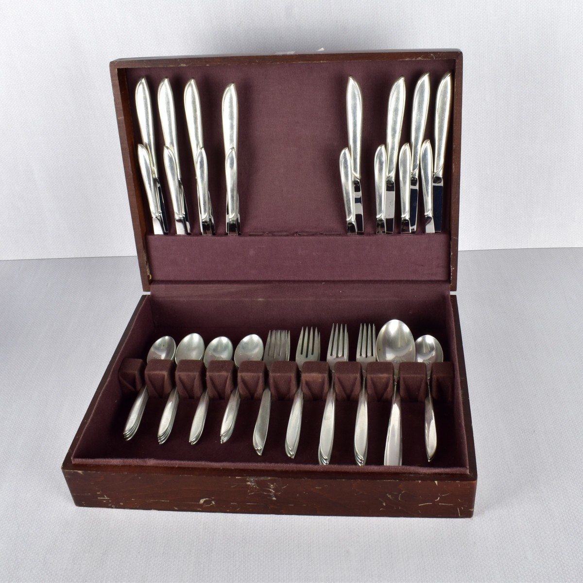 International "Silver Rhythm" Sterling Flatware