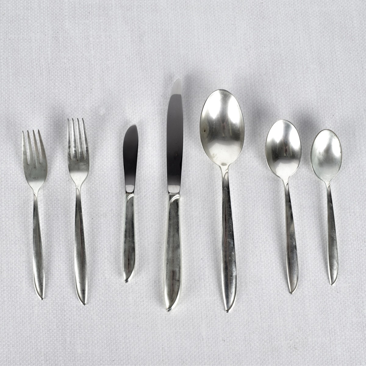 International "Silver Rhythm" Sterling Flatware