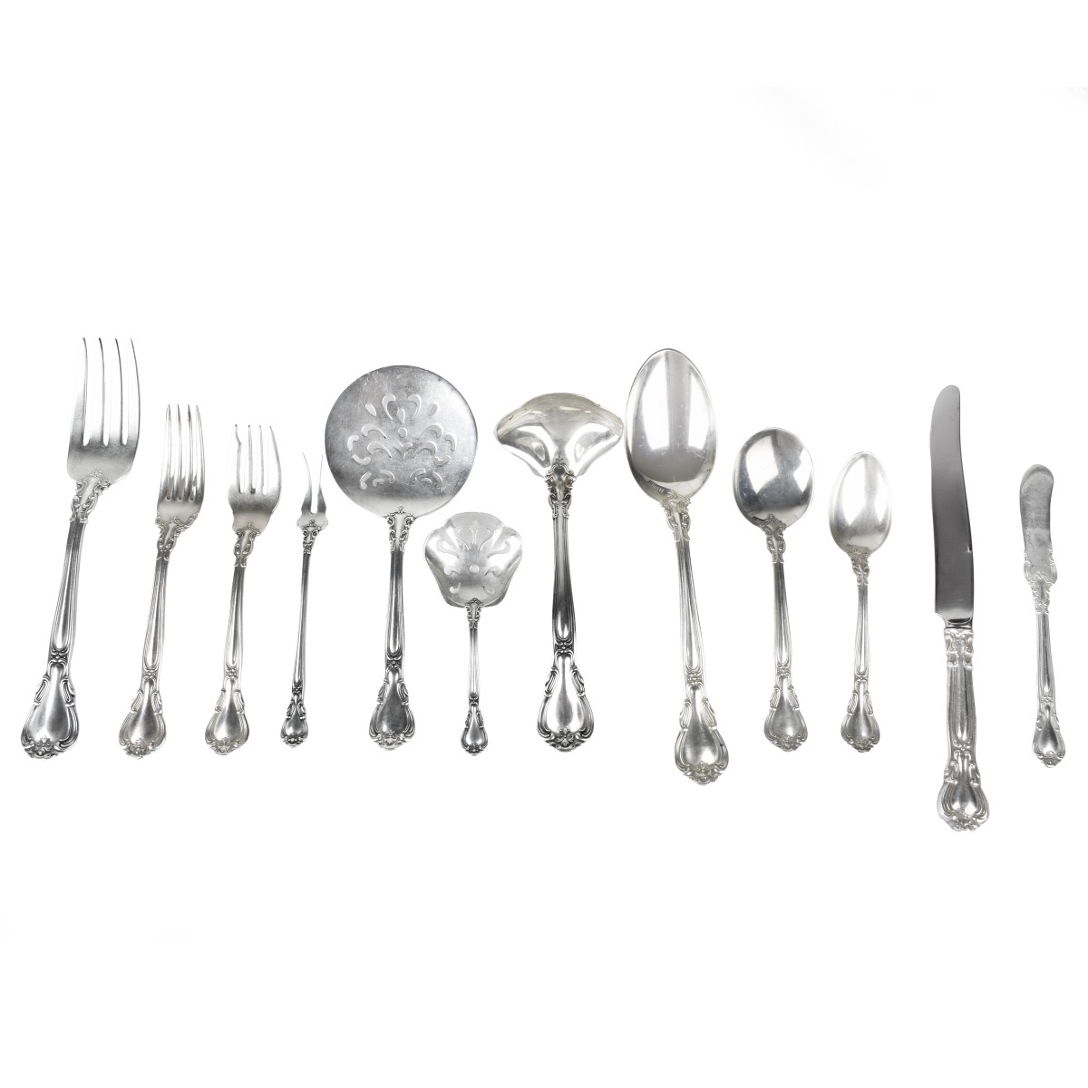 Gorham Chantilly Sterling Flatware Set