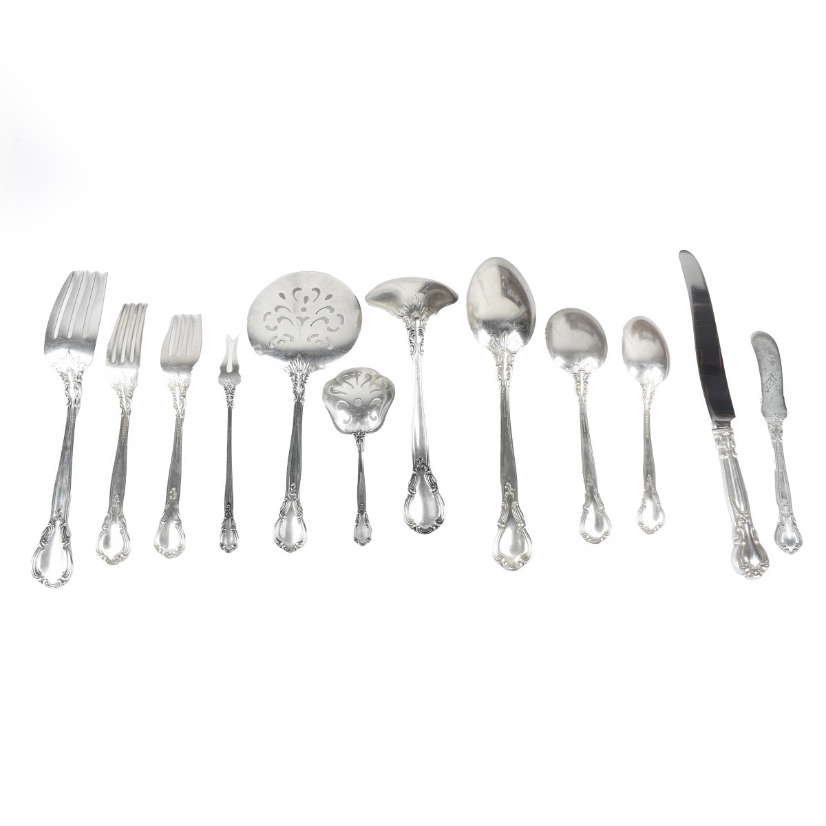 Gorham Chantilly Sterling Flatware Set