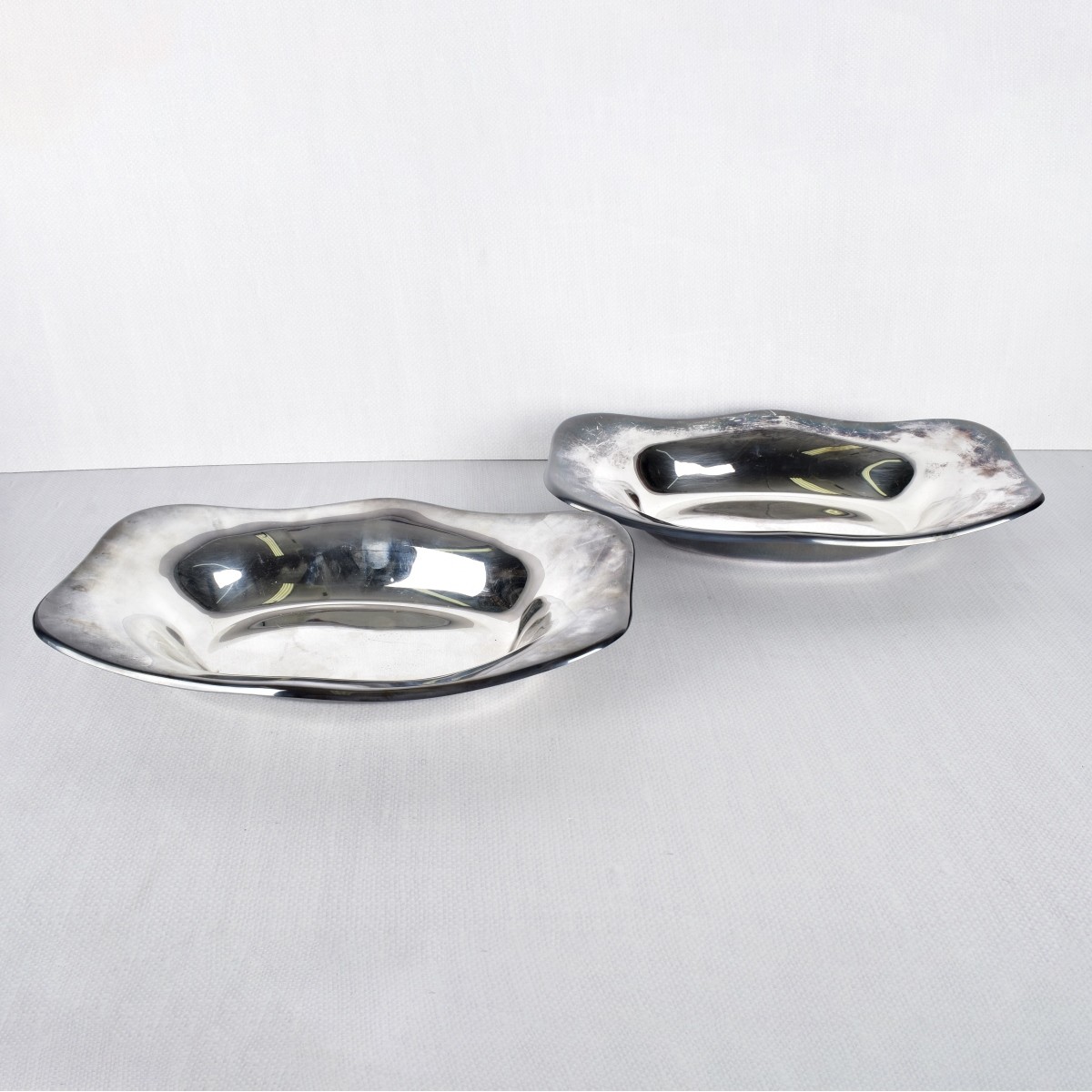 Christofle Heavy Silver Plate Bowls