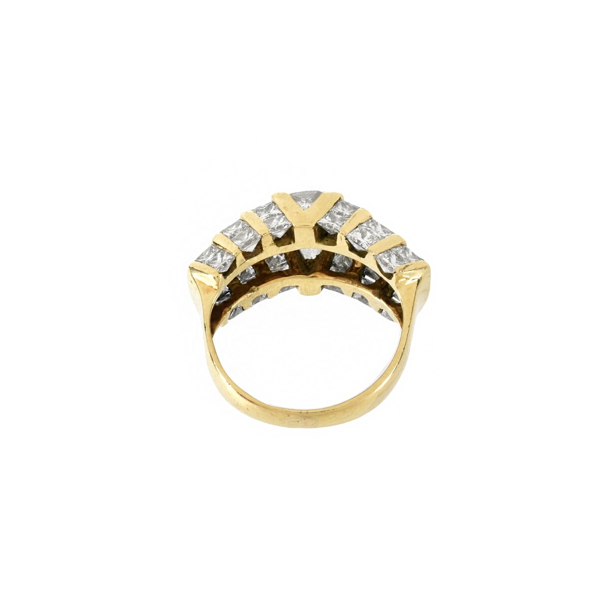 Diamond and 18K Ring