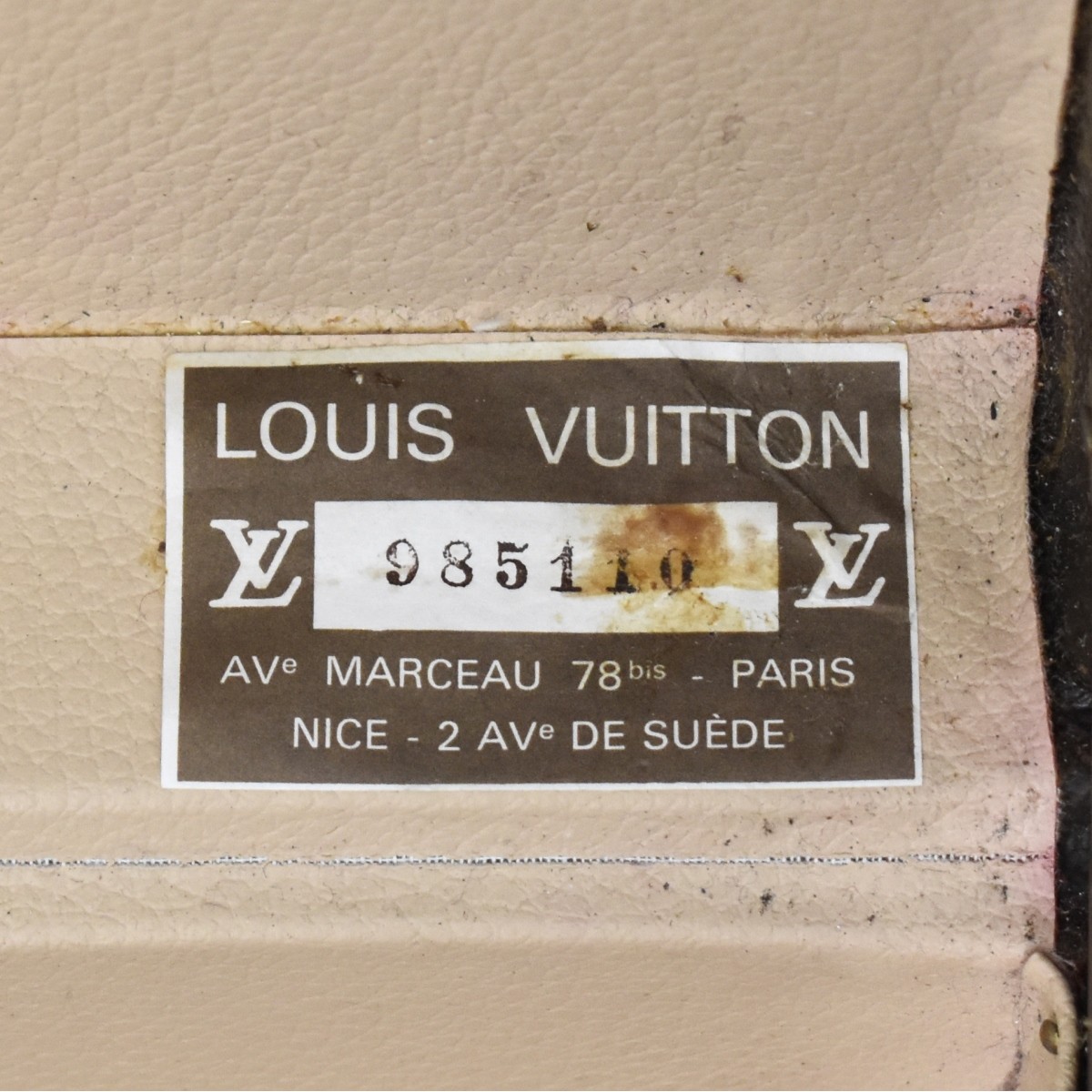 Louis Vuitton Monogram Bisten Suitcase