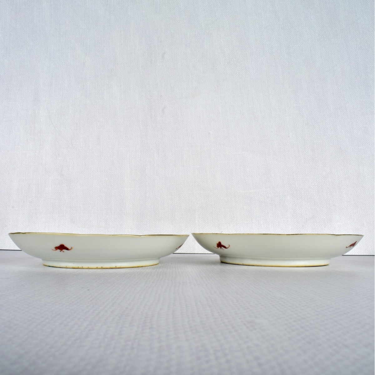 Chinese Famille Verte Porcelain Plates