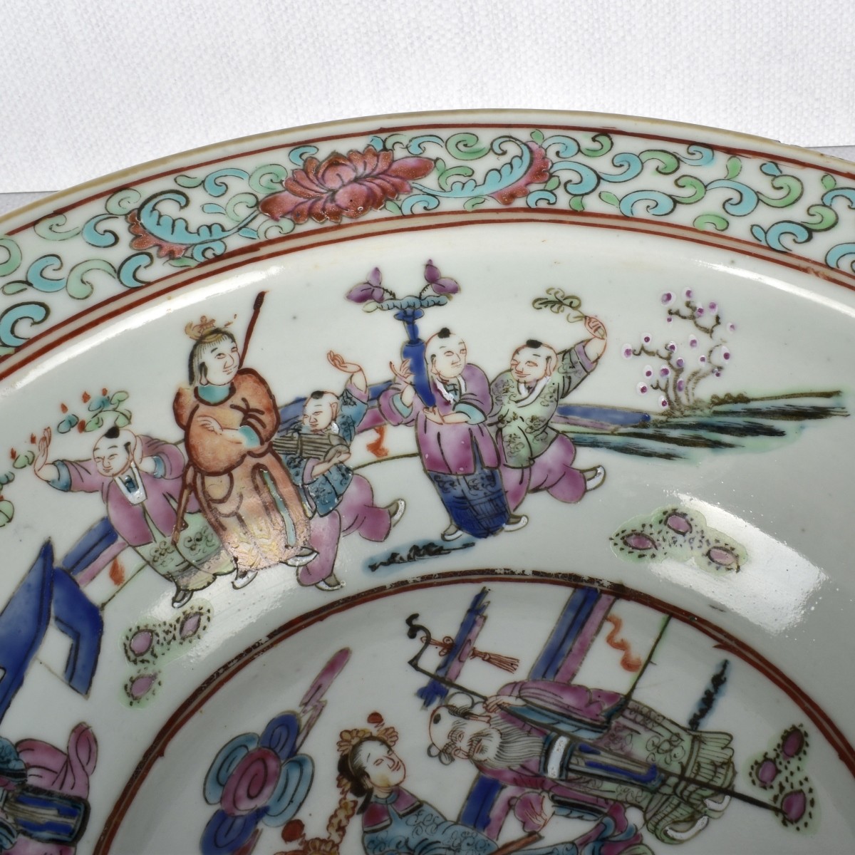 20th Century Chinese Famille Rose Bowl