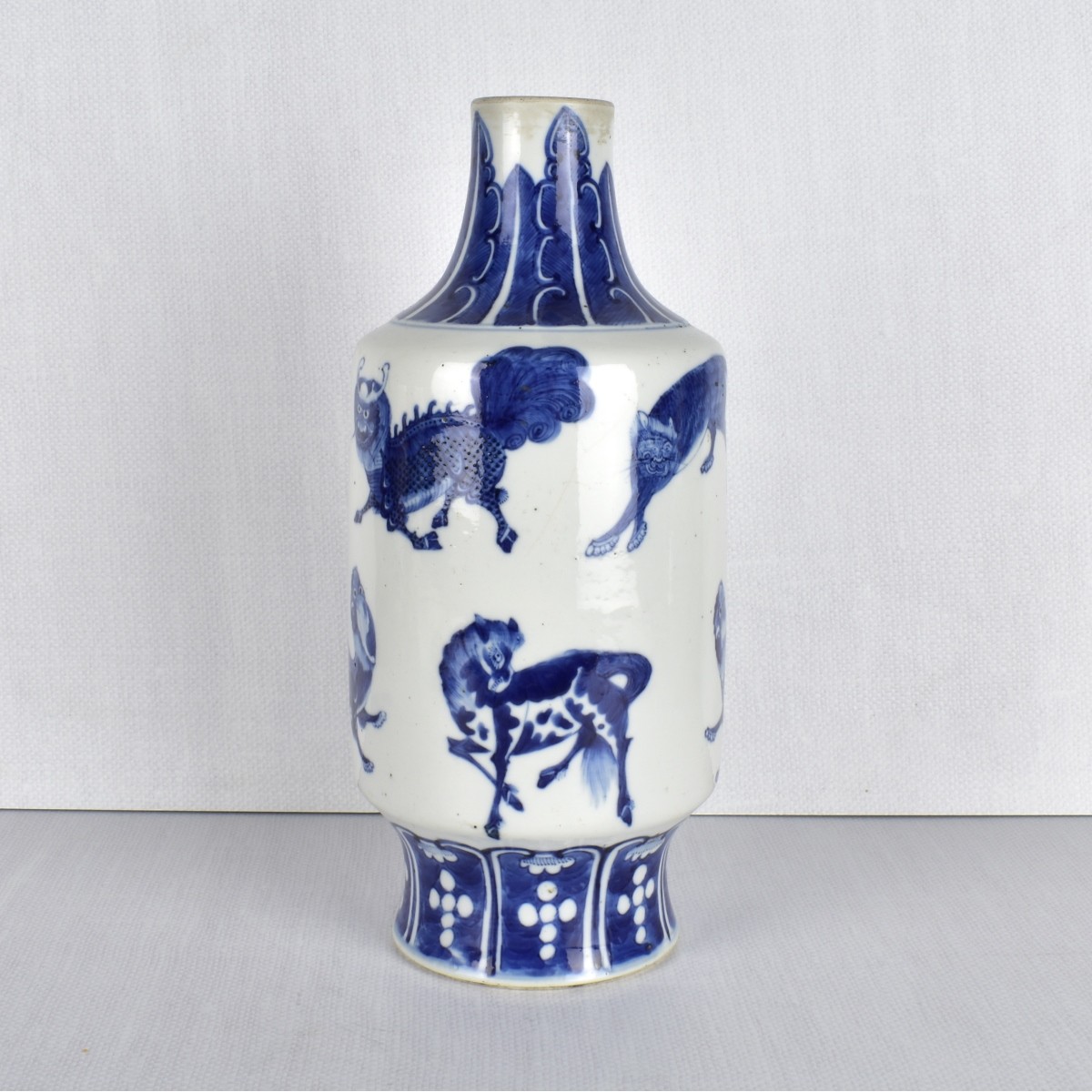 19th Century Chinese Blue and White Vase