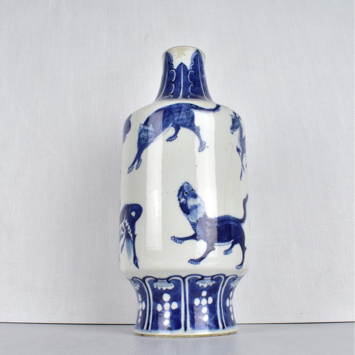 19th Century Chinese Blue and White Vase