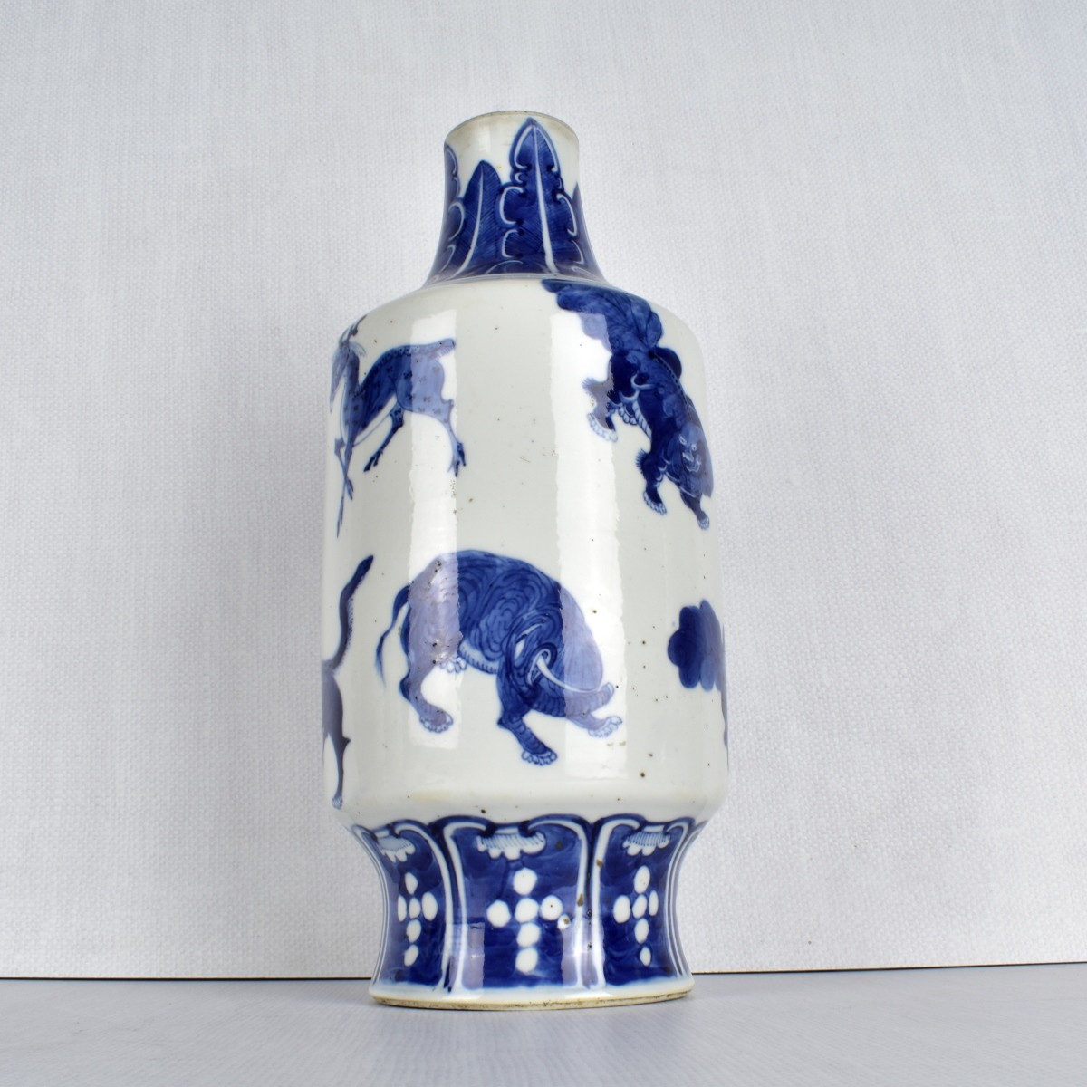 19th Century Chinese Blue and White Vase