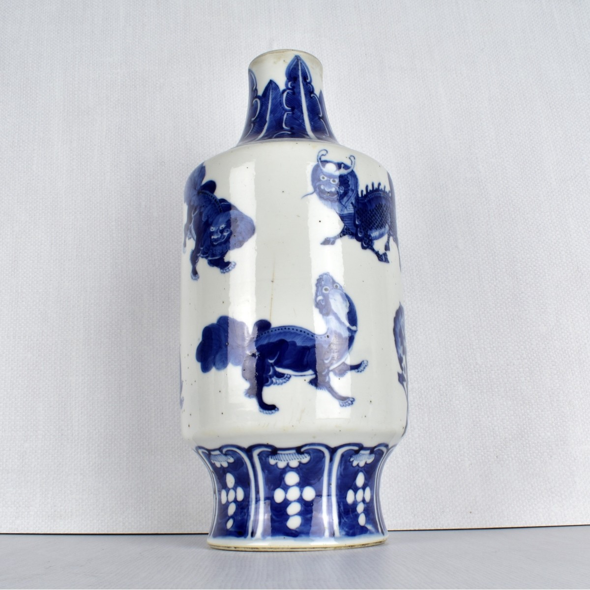 19th Century Chinese Blue and White Vase