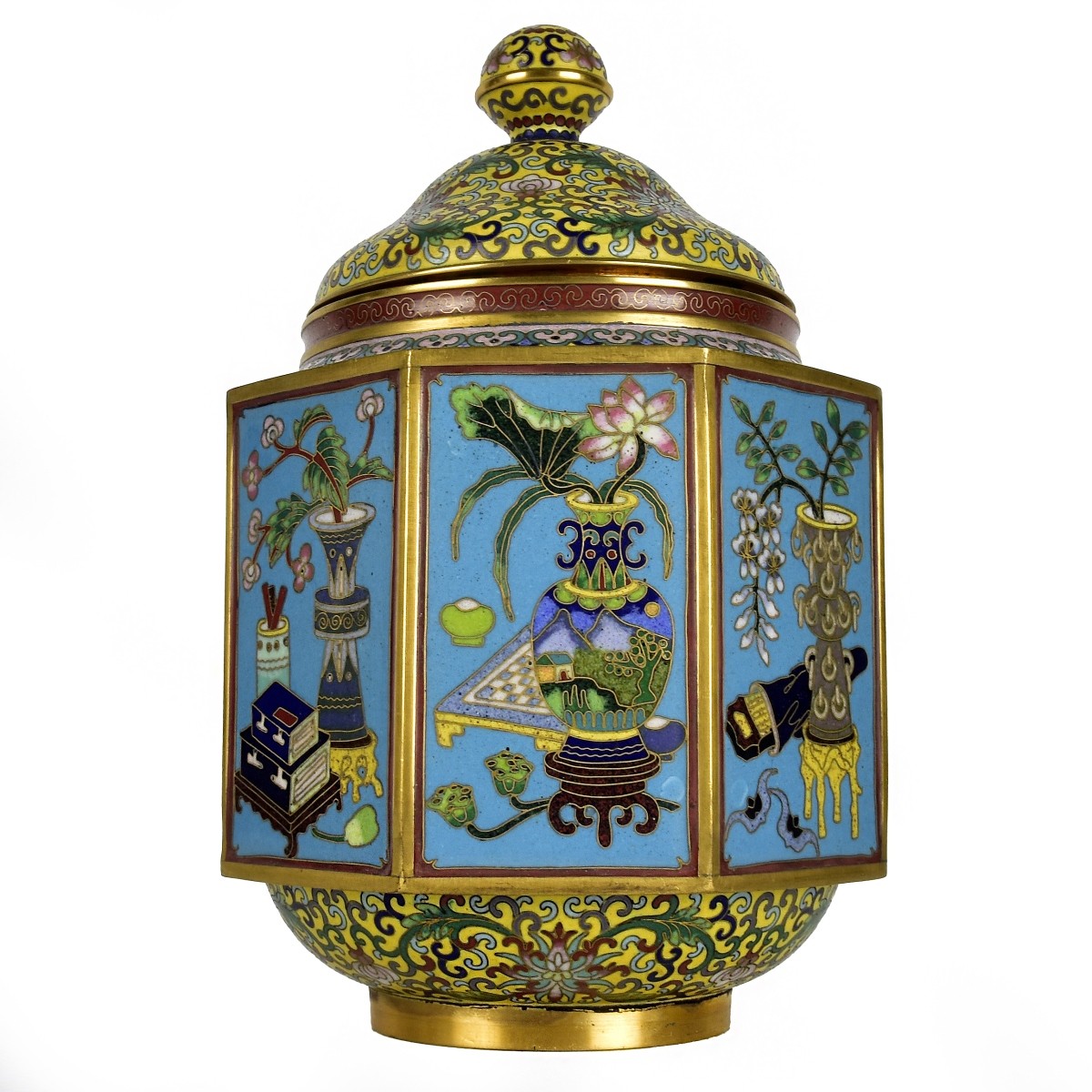 Chinese Cloisonne Jar