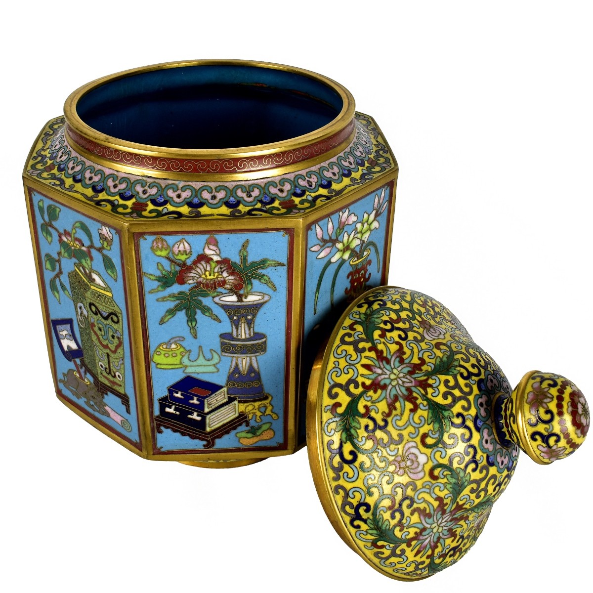 Chinese Cloisonne Jar