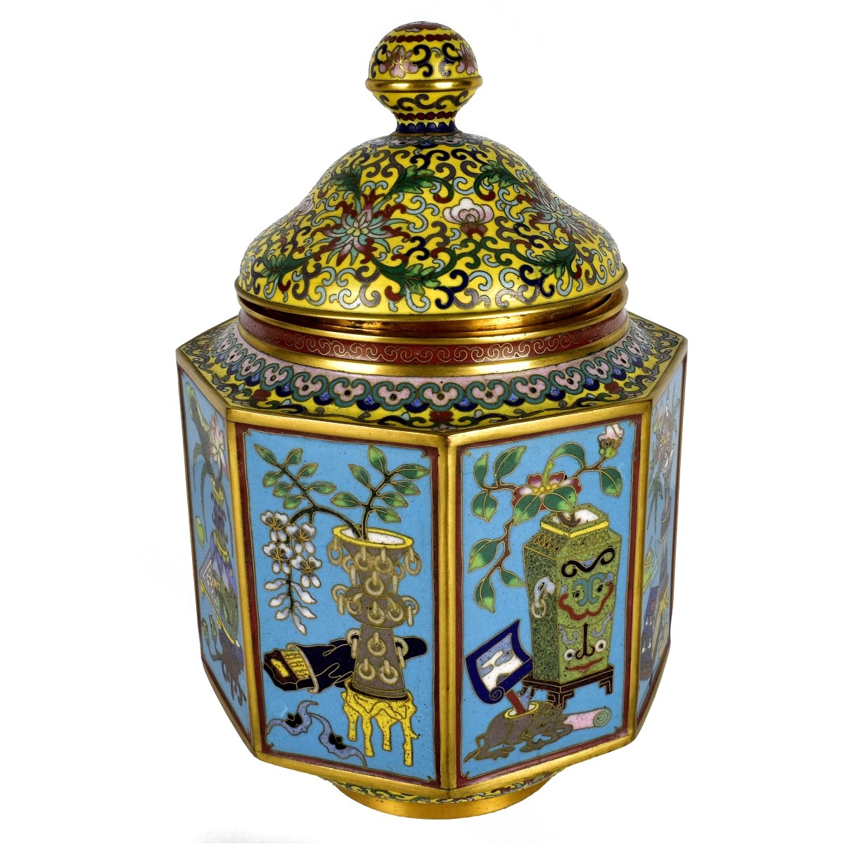 Chinese Cloisonne Jar