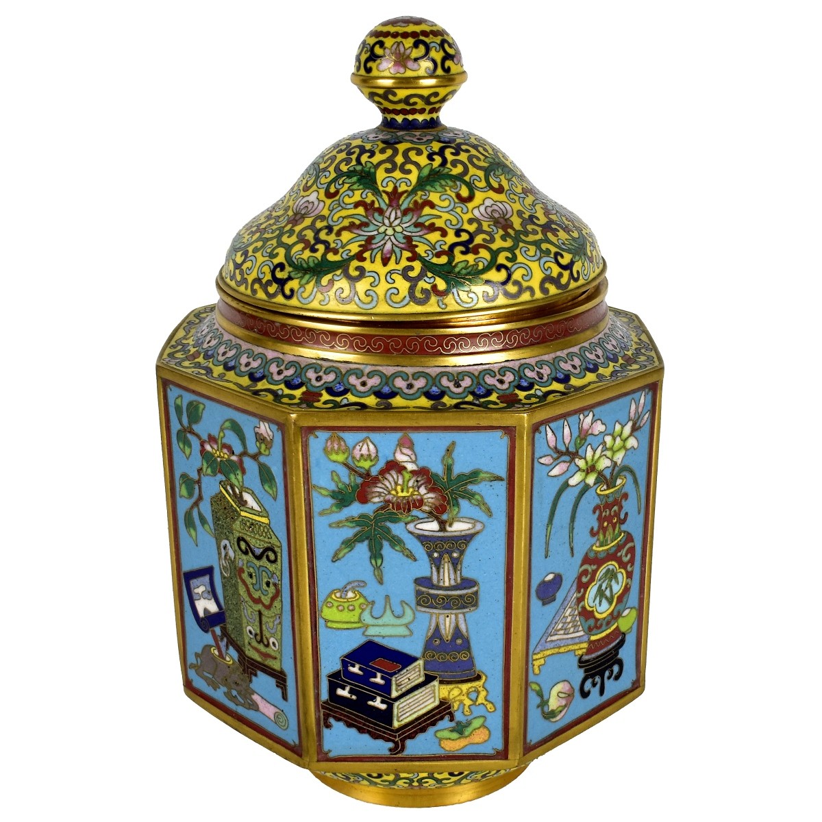 Chinese Cloisonne Jar