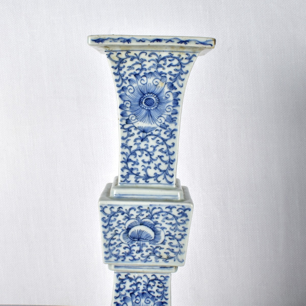 Pair of Chinese Blue and White Vases.