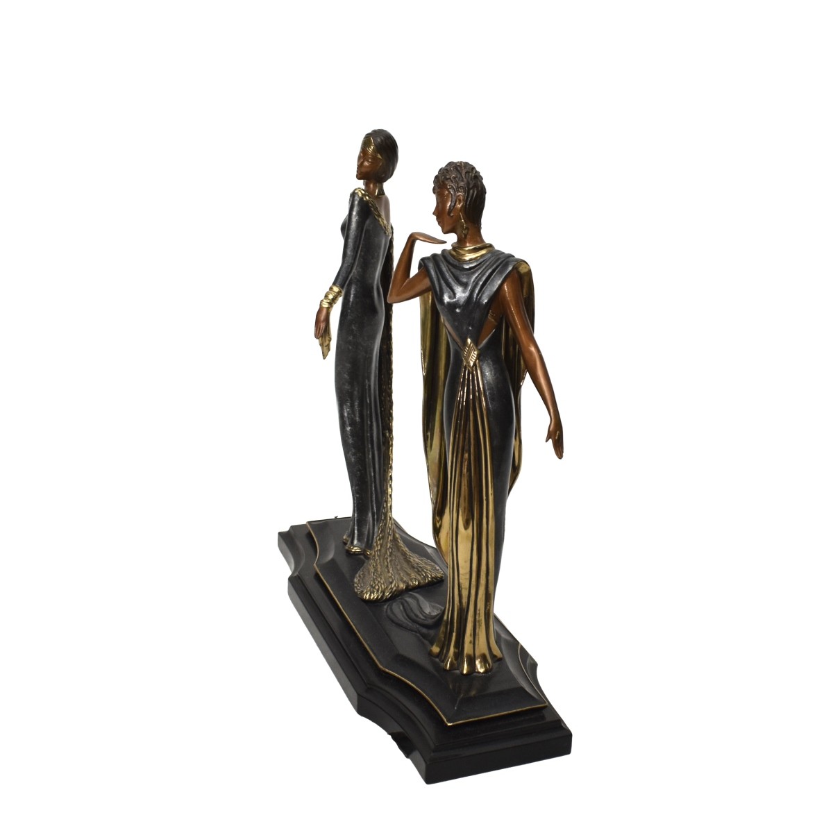 Erte Bronze Figure "Duetto"