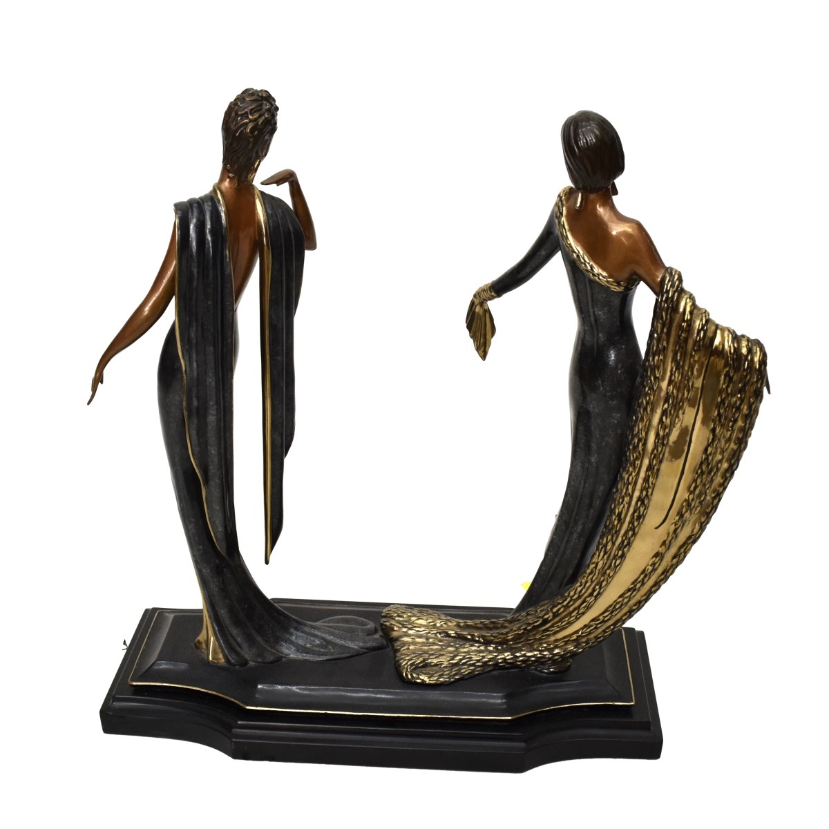 Erte Bronze Figure "Duetto"