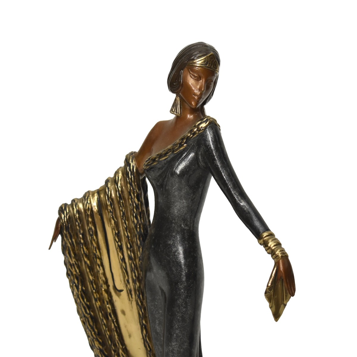 Erte Bronze Figure "Duetto"