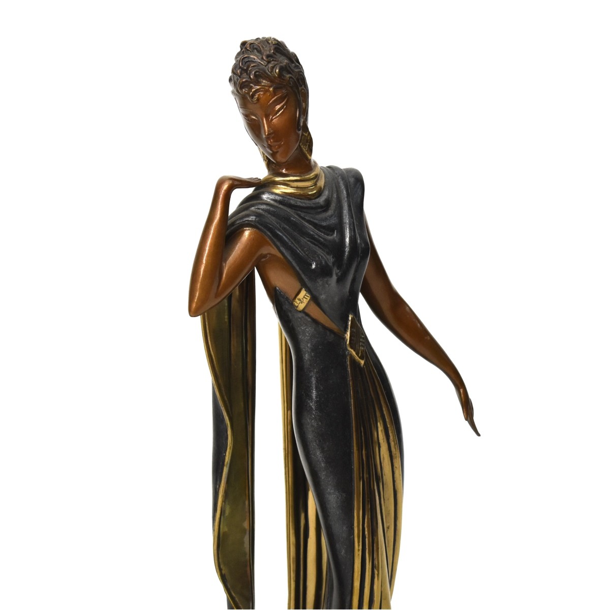 Erte Bronze Figure "Duetto"