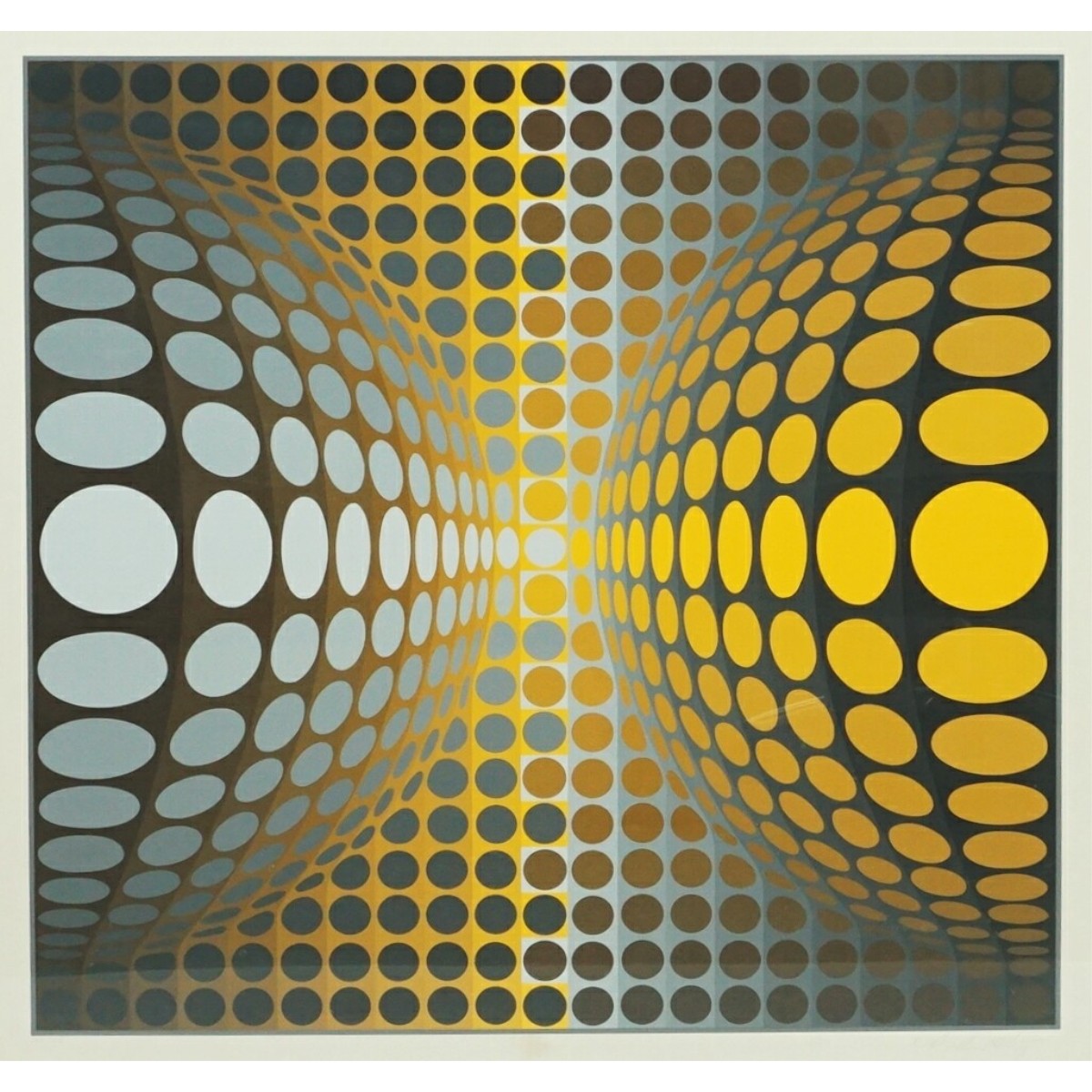 Victor Vasarely, Hungarian (1906 - 1997) Serigraph