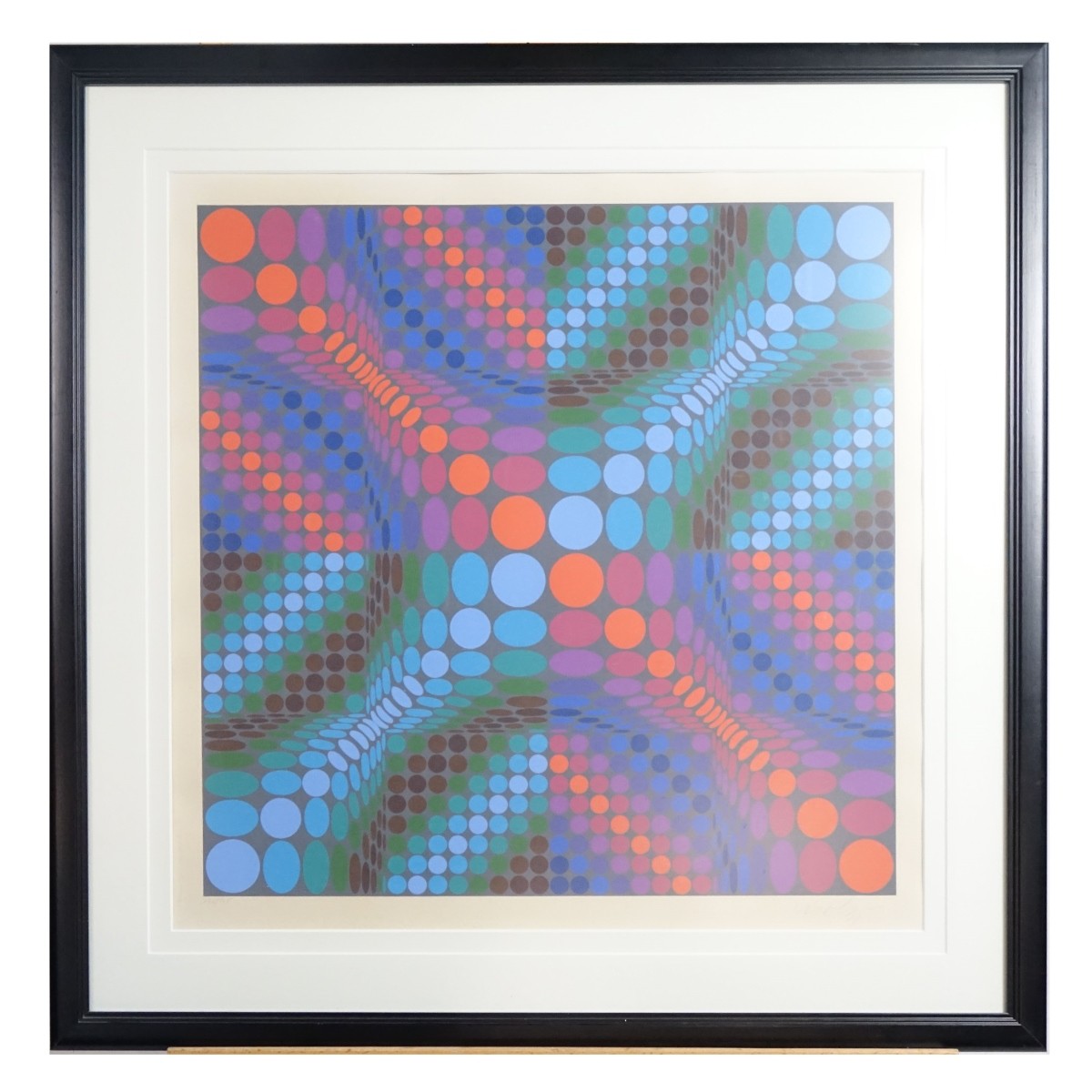 Victor Vasarely, Hungarian (1906 - 1997) Serigraph