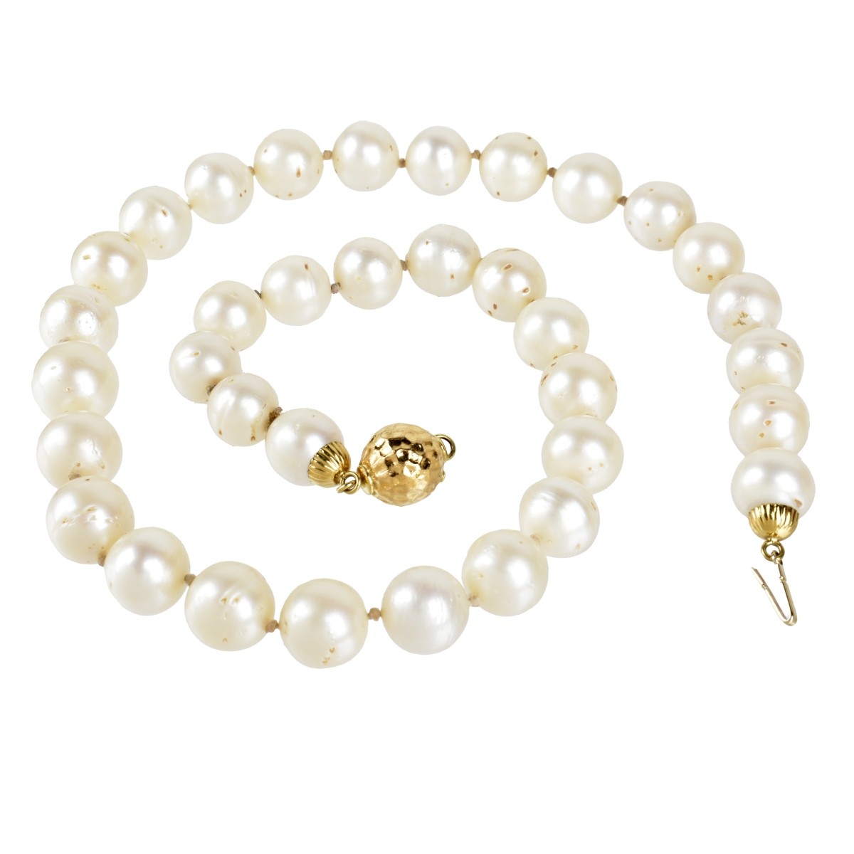 Pearl and 18K Necklace