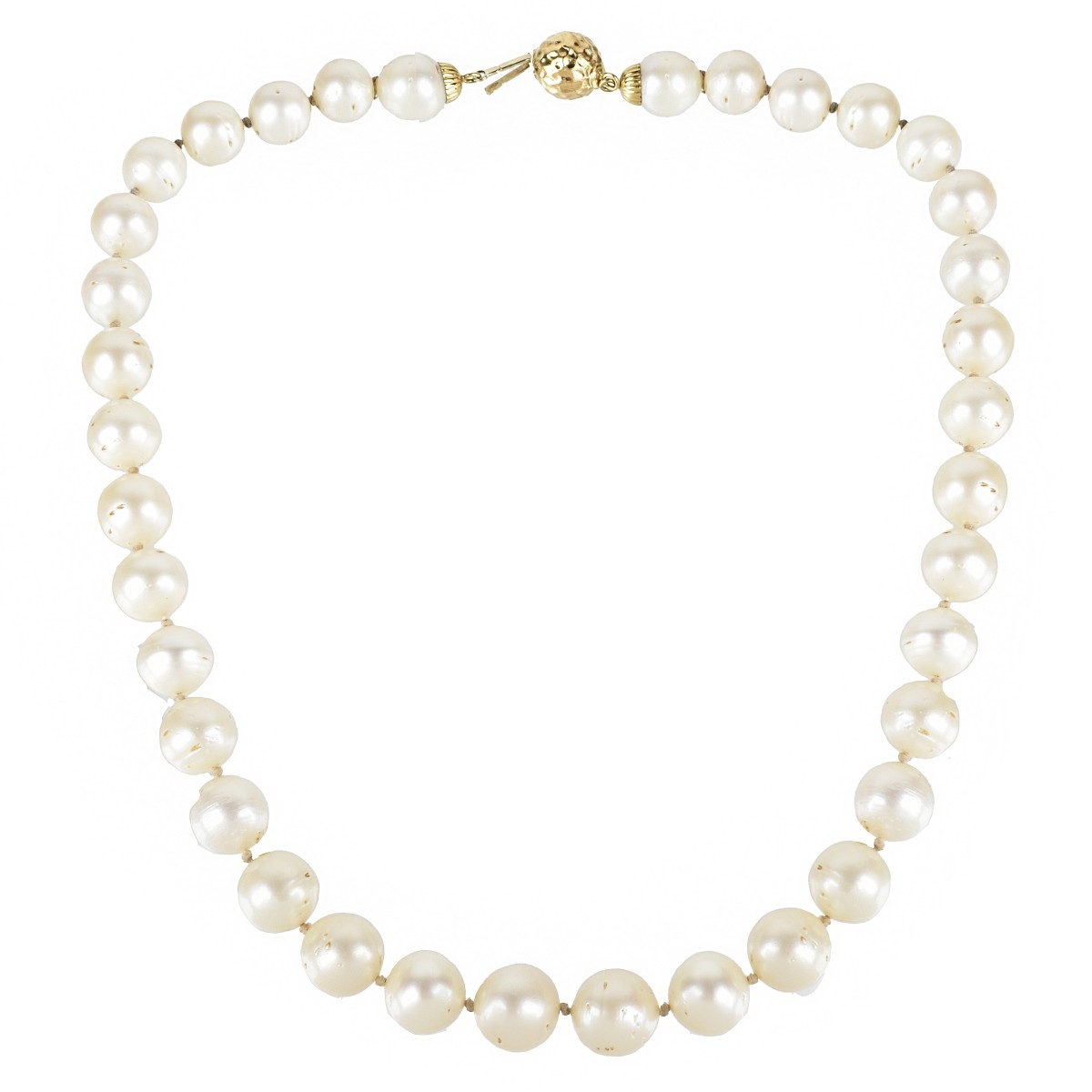 Pearl and 18K Necklace