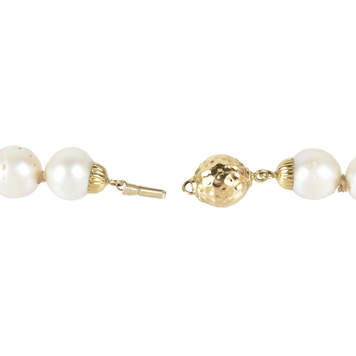 Pearl and 18K Necklace