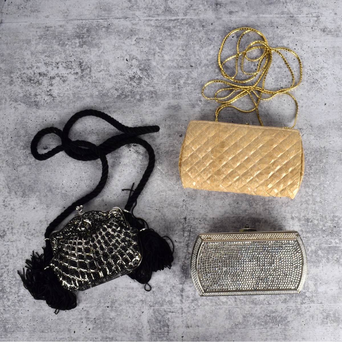 Three Judith Leiber Evening Bags