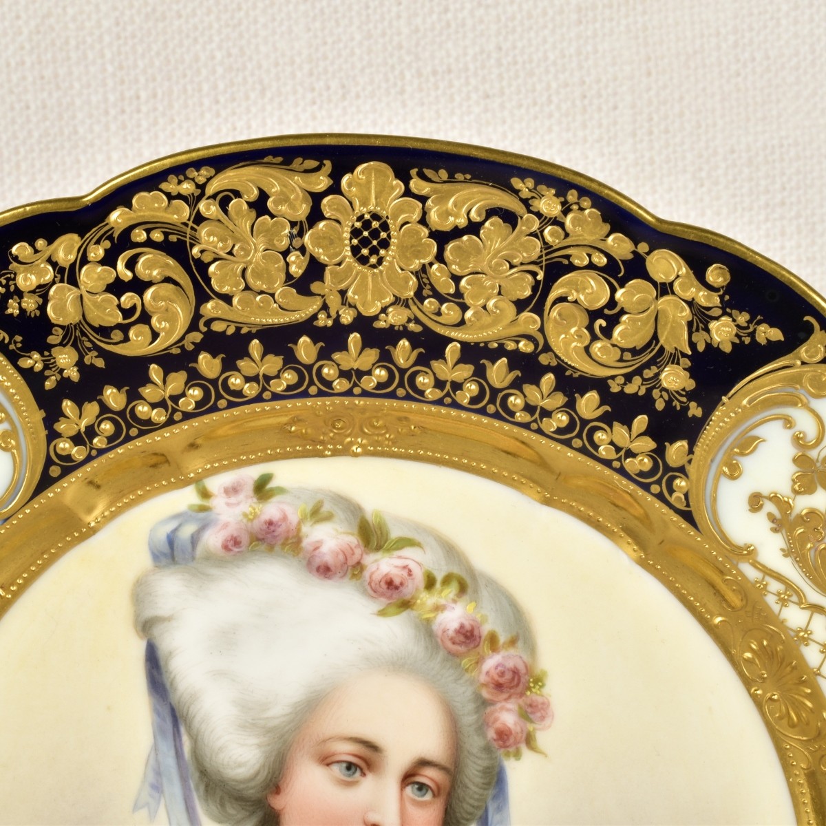 Royal Vienna Portrait Plate