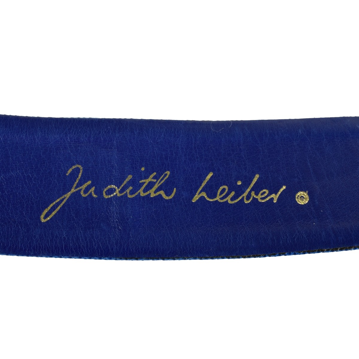 Three Judith Leiber Designer Lizard Belts