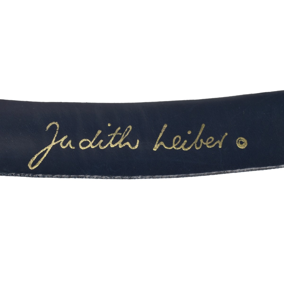 Three Judith Leiber Designer Lizard Belts