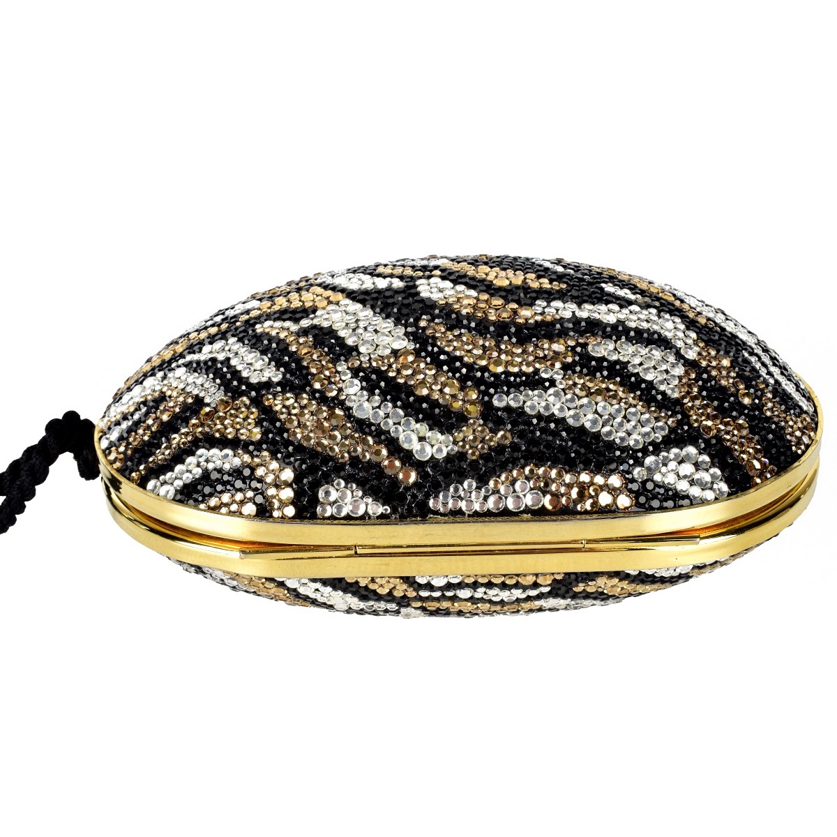 Judith Leiber Swarvoski Minaudiere Clutch