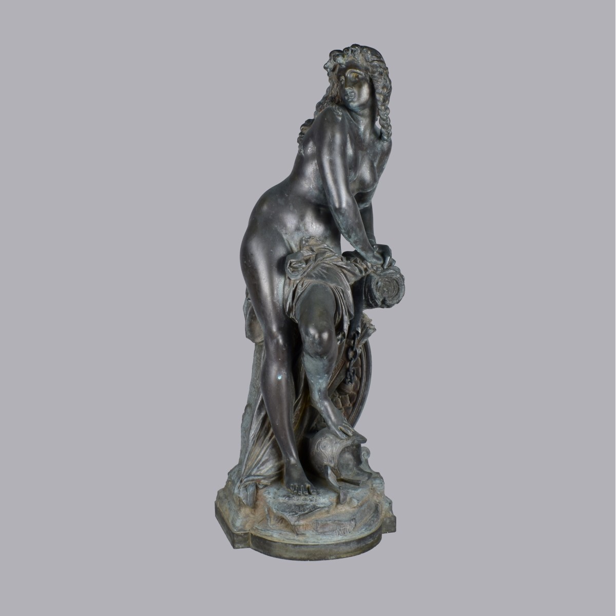 After: A. Carrier-Belleuse (Fr 1824-1887) Bronze