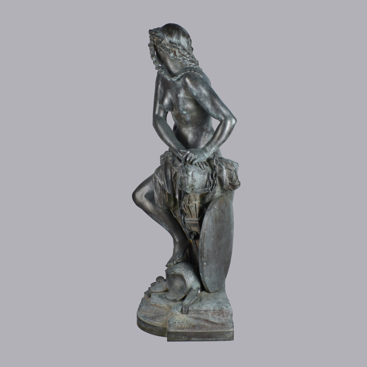 After: A. Carrier-Belleuse (Fr 1824-1887) Bronze