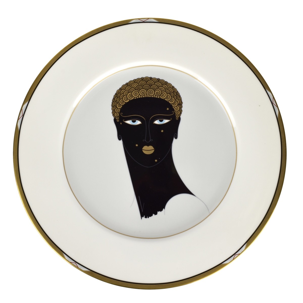 Erte Service Plates