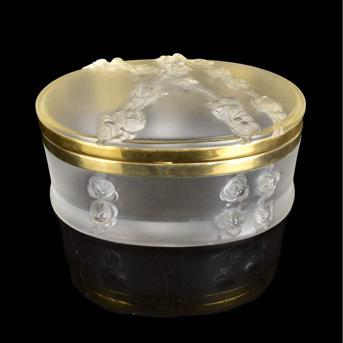 Lalique Crystal Coppelia Box