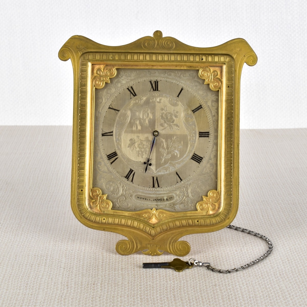 Howell, James & Co. Desk Clock