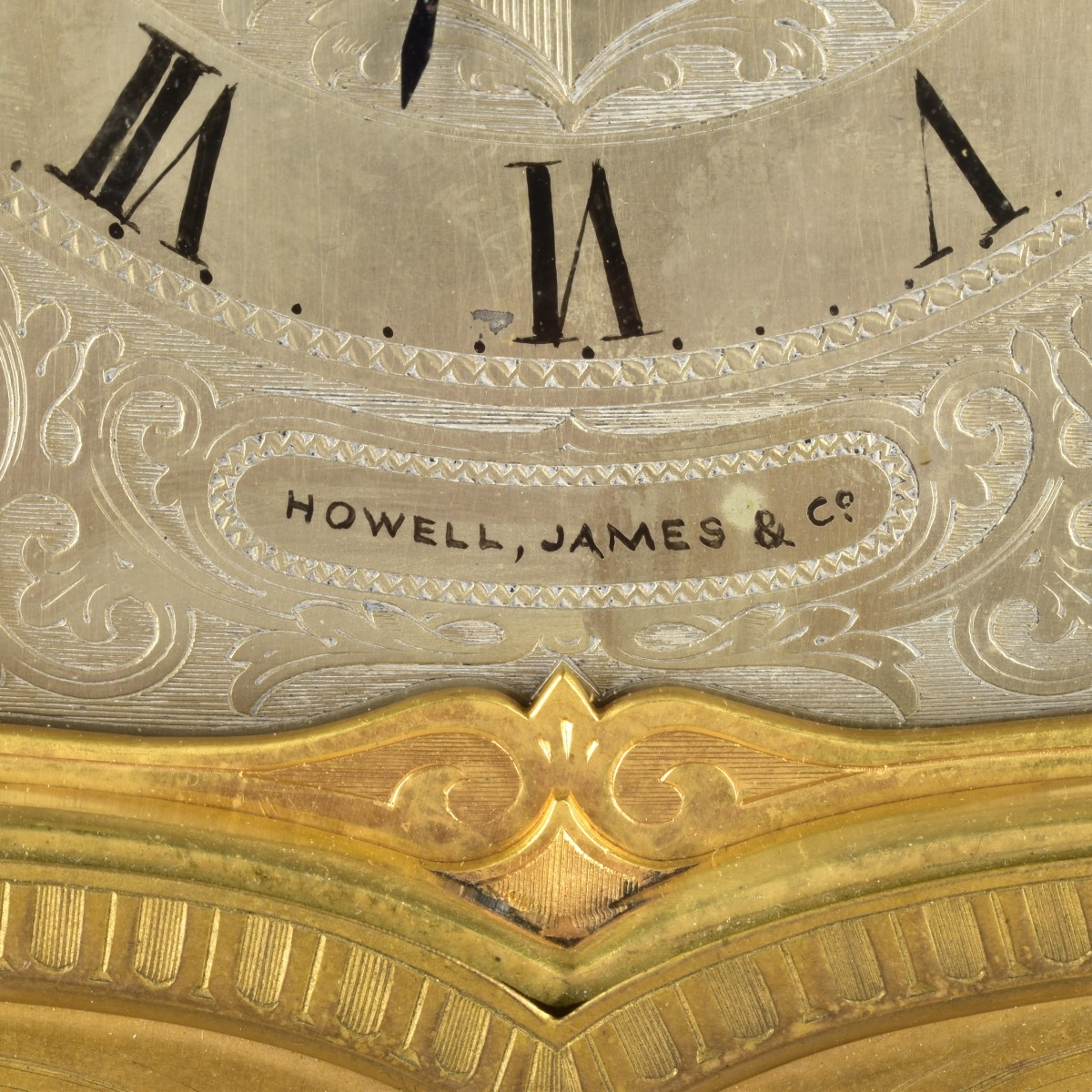 Howell, James & Co. Desk Clock