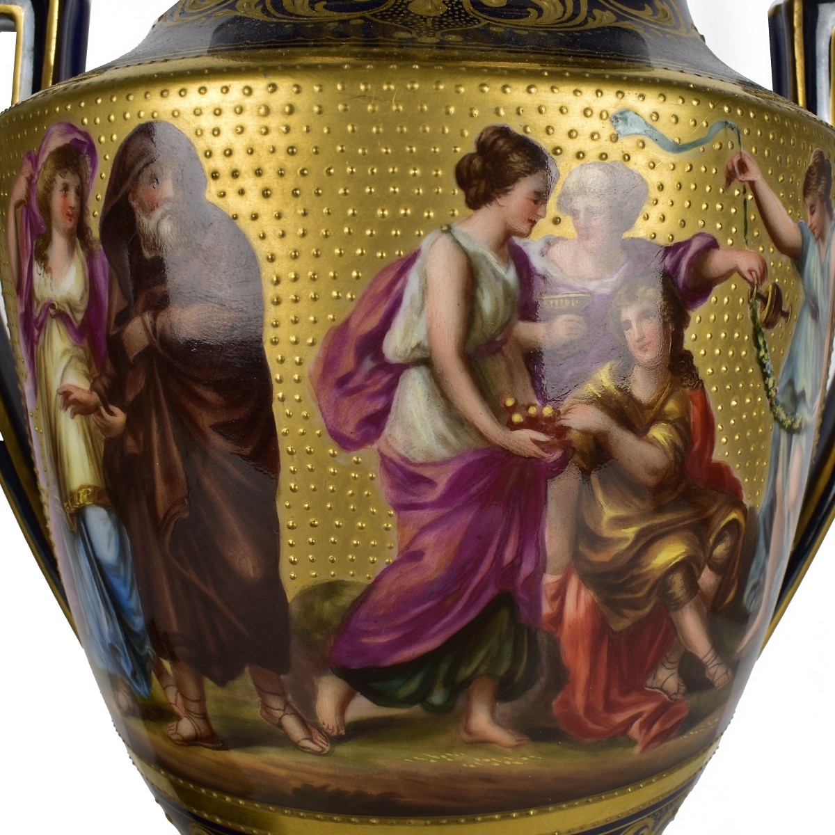 Pair of Royal Vienna Urns