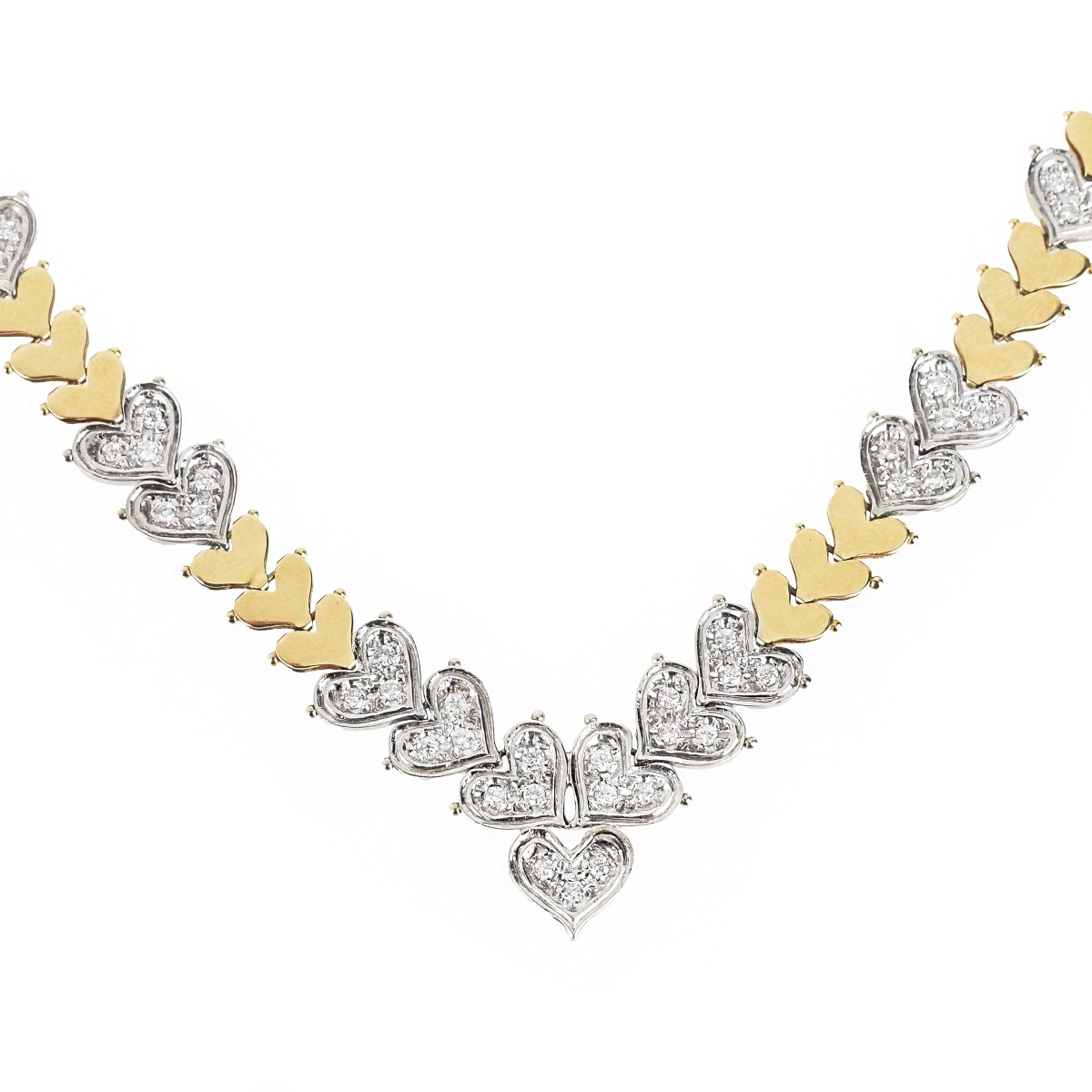 Diamond and 14K Necklace