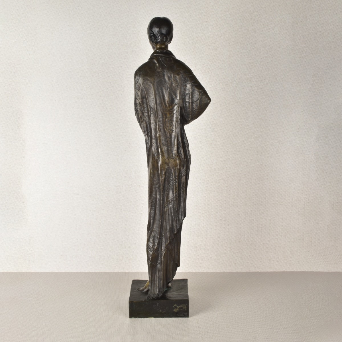 Art Nouveau Style Bronze Figurine