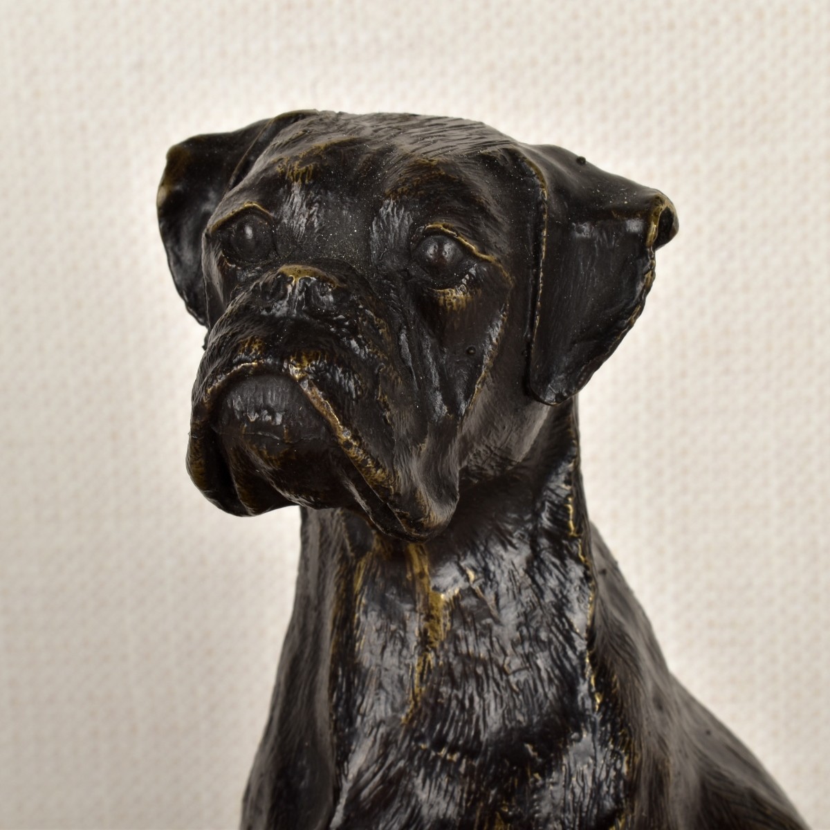 French Bronze Figurine of Dogs