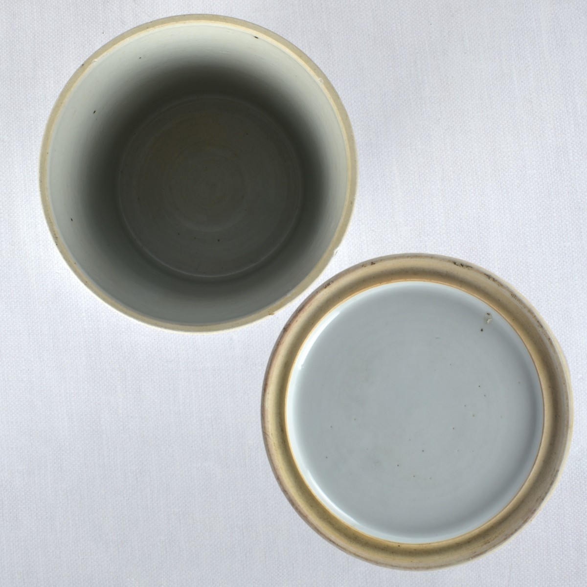 Chinese Blue and White Porcelain Brush Washer