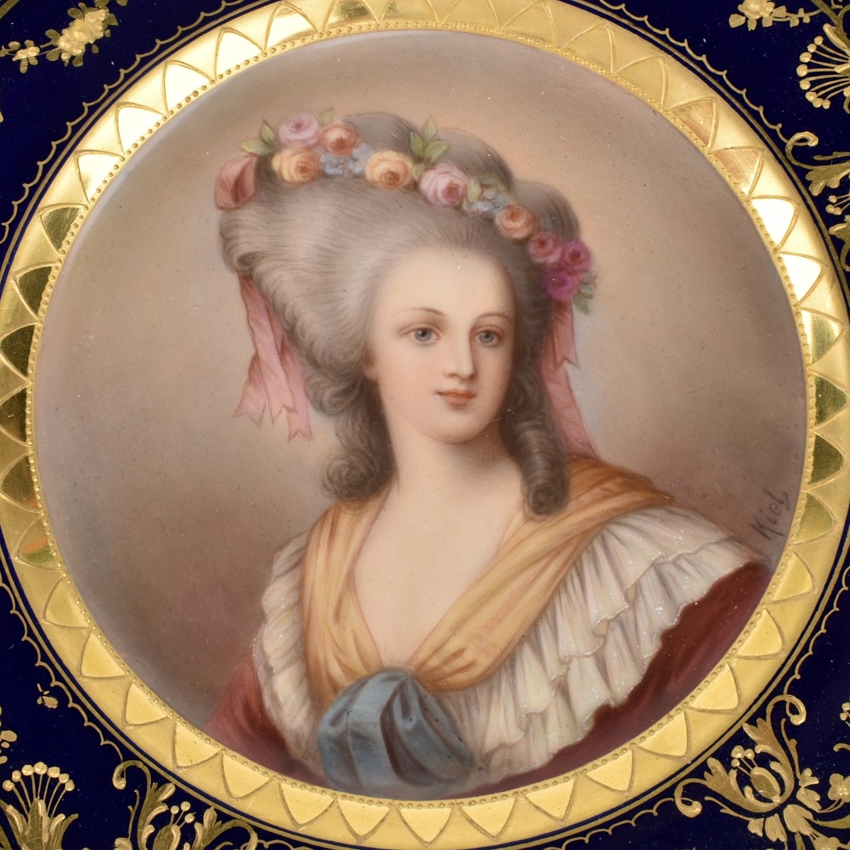 Royal Vienna Portrait Plates