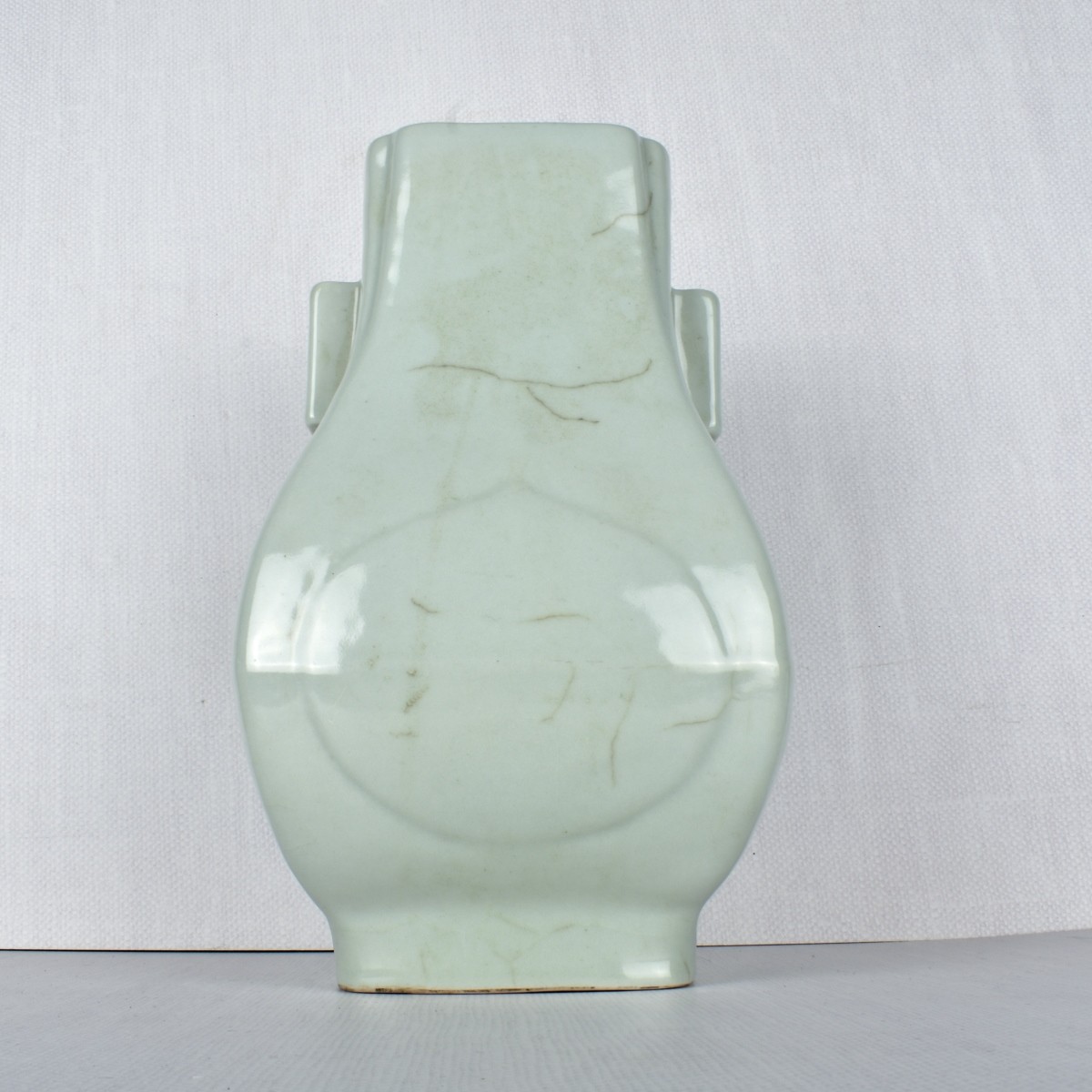 Chinese Hu Shaped Celadon Porcelain Vase