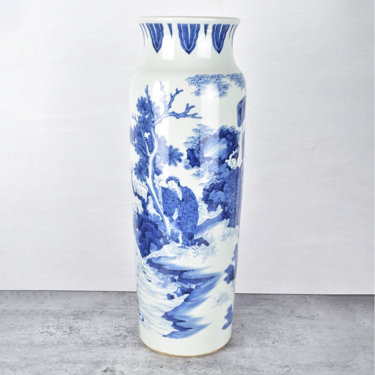 Chinese Blue and White Porcelain Vase