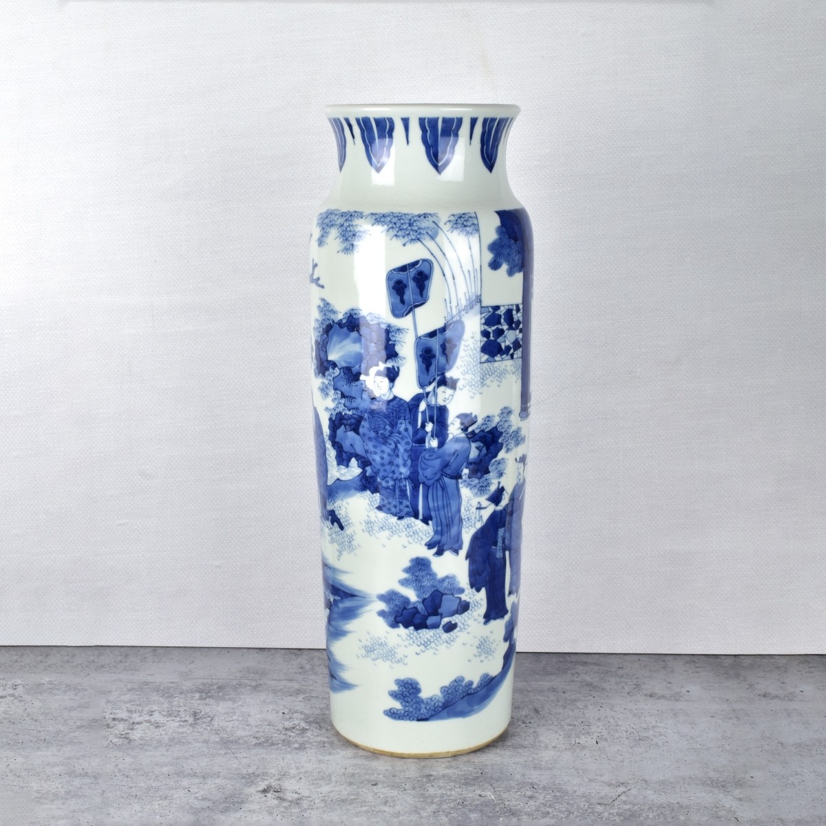 Chinese Blue and White Porcelain Vase