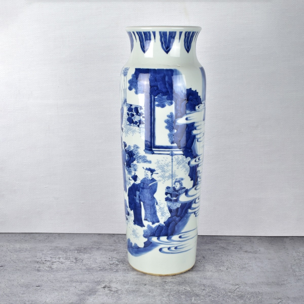 Chinese Blue and White Porcelain Vase