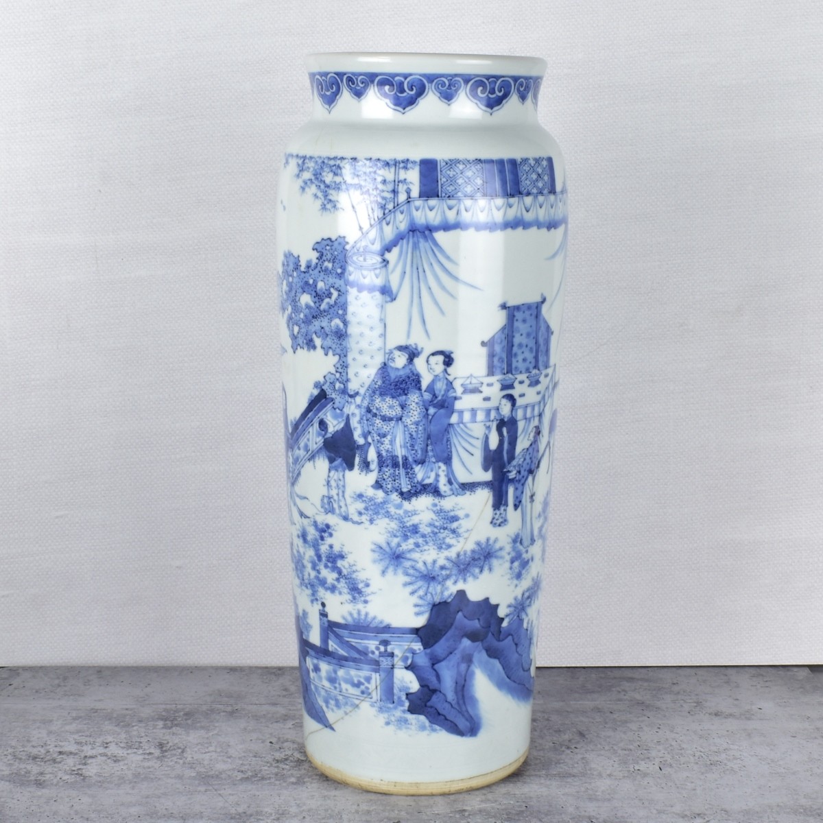 Chinese Blue and White Porcelain Vase